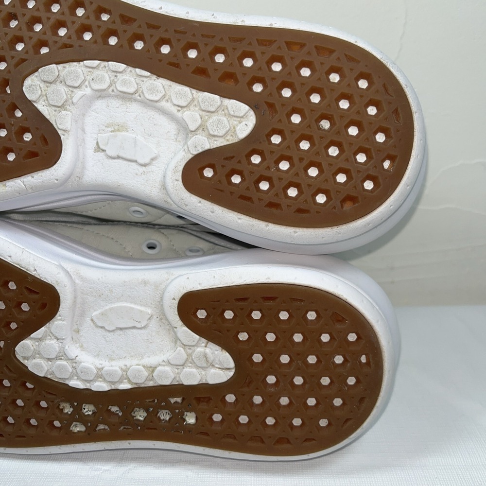 VANS Old Skool Overt CC Shoes M 7.5 W 9 Platform Suede Check Canvas Chunky Comfy - Picture 11 of 15